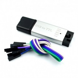 Alumínium héj CP2102 USB 2.0 - TTL UART modul 6Pin soros átalakító STC Cserélje ki az FT232 modul támogatását 5v / 3.3v