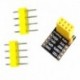 Az ESP-01 Esp8266 ESP-01S modellhez az ESP8266 soros kenyérlap-adapter a WiFi adó-vevő modulhoz Breakout UART modul