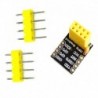 Az ESP-01 Esp8266 ESP-01S modellhez az ESP8266 soros kenyérlap-adapter a WiFi adó-vevő modulhoz Breakout UART modul