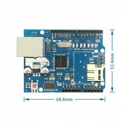 10db-os pajzs Ethernet-pajzs W5100 R3 UNO Mega 2560 1280 328 UNR R3 W5100 fejlesztői kártya Arduino számára