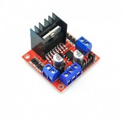 1db / tétel L298N motorvezérlő panel modul L298 léptetőmotoros intelligens autó robot