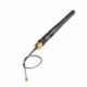 10db 2.4G antenna hajtogatott Bluetooth wifi modul ZigBee antenna SMA - IPEX tápvezeték 2.4GHz antenna