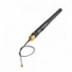10db 2.4G antenna hajtogatott Bluetooth wifi modul ZigBee antenna SMA - IPEX tápvezeték 2.4GHz antenna