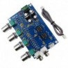 XH-M164 NE5532 sztereó előerősítő előerősítő hangtábla audio 4 csatornás erősítő modul 4CH CH vezérlő áramkör
