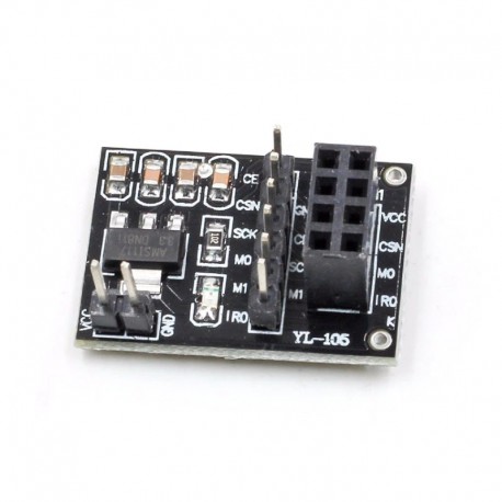 20db új foglalatú adapterlemez a 8Pin NRF24L01 vezeték nélküli adó-vevő modulhoz 51