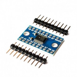 10PCS / LOT 3.3V 5V TXS0108E 8 csatornás logikai szint konverter TTL kétirányú kölcsönös konvertálás