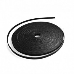 1Meters Rubber GT2 2GT-6mm nyitott vezérműszíj szélessége 6mm GT2-6mm 3D nyomtatóhoz RepRap Mendel Rostock CNC GT2