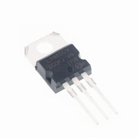 50db L7805CV L7805 7805 feszültségszabályozó IC 5V 1.5A TO-220