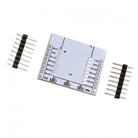 50db ESP8266 soros WIFI modul adapterlemez ESP-07, ESP-08, ESP-12 típusokra vonatkozik