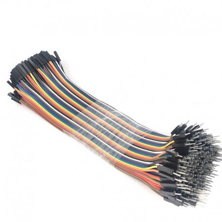 20 cm női-férfi - 400db 20cm 40P 1P-1P női-férfi DuPont vezetékhuzal
