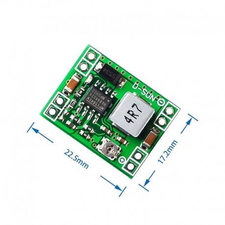 100PCS MP1584EN 3A Ultra-Small Size DC-DC Step Down Supply Module állítható tápfeszültség csökkenő kimeneti modul 24V