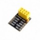 10db ESP-01 Esp8266 ESP-01S modellhez Az ESP8266 soros kenyérlap-adapter a WiFi adó-vevő modulhoz Breakout UART modul