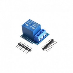 10db egycsatornás Wemos D1 mini relépajzs Wemos D1 mini relé modul az ESP8266 fejlesztőtáblához, 1 csatorna