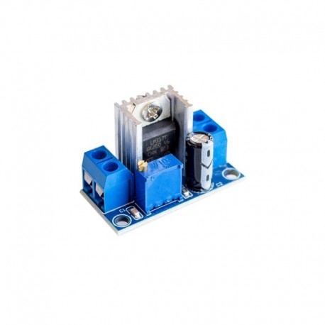 100PC LM317 állítható feszültségszabályozó tápegysége LM317 DC-DC átalakító Buck Step Down Down áramköri modul