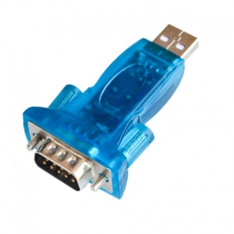 1db HL-340 Új USB - RS232 COM port Soros PDA 9 tűs DB9 adapter támogatás Windows7-64