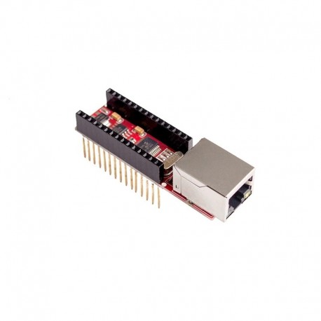 1db ENC28J60 Ethernet Shield V1.0 kompatibilis Nano 3.0 RJ45 webszerver modul