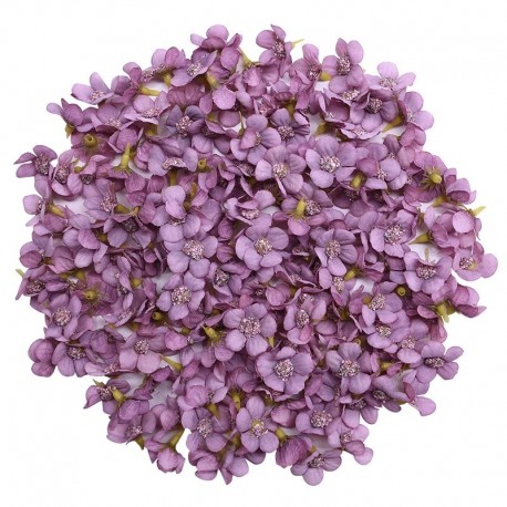 F15 - 50db 2 cm-es többszínű százszorszép virágfejek mini selyem művirágok a koszorúhoz Scrapbooking otthoni esküvői