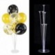 7tube 70cm állvány - 1 készlet lufi tartó oszlop állvány tartó matricák esküvői gyerekek születésnapi party baba