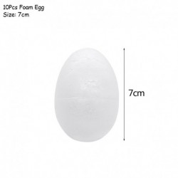 10db 7cm-es habtojás - DIY húsvéti dekoráció tojás hungarocell labda boldog húsvéti dekoráció otthoni gyerekeknek