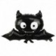 L - Halloween tök szellem lufi Halloween díszek Pókfólia léggömbök felfújható játékok Denevérgömbök Halloween