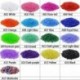 fluoreszkáló - Esküvői dekoráció 1000PCS 4,5 mm-es kézműves kristály konfetti asztal szórja át a kristályokat