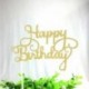 N4 - Újdonságok Cupcake torta tetejére Boldog születésnapi torta zászlók Gyerekek boldog születésnapi party sütés