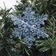 Kék-5,5 cm - 10db / csomag karácsonyi díszek otthoni hópehely karácsonyfadíszekhez függő kristály akril barkácsgyöngy