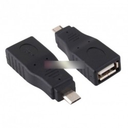 10 db USB 2.0 A F -Mikro B 5 Pin Adapter konverter