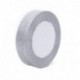ezüst-1cm - 25Yards arany ezüst selyem szatén szerves szalag csillogó hímzett szalagok esküvői torta ajándék