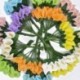 bézs - 36db Mini PE Calla Lily művirág csokor többszínű rózsa esküvői party virág dekoráció scrapbooking hamis