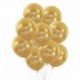 keverd össze - 10db 12 hüvelykes boldog születésnapot nyomtatott króm metál latex lufi hélium fém globos gyerekek