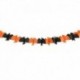 Stílus3 - 3 méteres Halloween függő koszorú sármány denevér tök szellemek pók papír szalagcímer Halloween party
