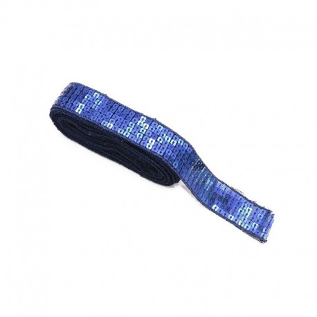 sötétkék - 5Yard 25mm szilárd flitter szalag divat textil barkácsolás hajszalag kiegészítők ruházat varrás szövet