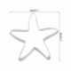 SetA - 3db Seahorse Starfish Seashell Cookie Cutter penge a tenger alatt sellő születésnapi party dekoráció DIY torta keksz