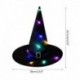 zöld - Halloween dekoráció LED lámpák boszorkány sapkák Halloween jelmez Cosplay kellékek szabadtéri fa függő dísz