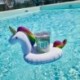 15 - Felfújható pohártartó egyszarvú flamingó italtartó úszómedence úszó fürdő medence játék hawaii nyári party
