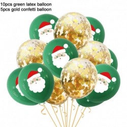 15db mix2 - 15db Boldog Karácsonyt Léggömbök Mikulás Jávorszarvas Karácsonyfa Karácsonyfadíszek Otthoni Xmas Globos