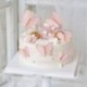 11db szett - 1Set Happy Birthday Cake Toppers Tortadekoráció Kézzel készített Butterfly Cupcake Topper Esküvői