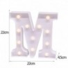 M - DIY LED levél éjszakai fény kreatív 26 angol ábécé száma elemlámpa romantikus esküvői party dekoráció