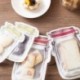 10,5x15cm - 5db üveg táskák újrafelhasználható snack táska fagyasztó hermetikus étel tároló táskák Ziplock táskák