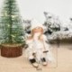 Stílus6 - Karácsonyfa díszek aranyos angyal baba lány sí medál fából készült Navidad újévi karácsonyfa díszek