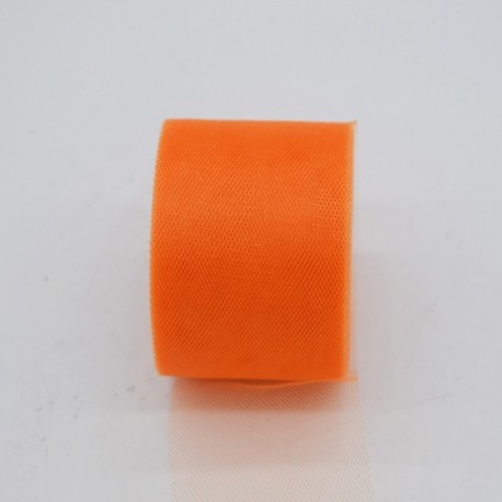 M20 - 5 cm * 25 yardos kristály tüll hálós tekercs Organza Tutu szövetszalag tekercses ajándékdoboz csomagolás esküvői