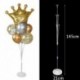 Léggömb boltozat - 70/100 / 145cm léggömb állvány léggömb tartó oszlop konfetti léggömb baba zuhany gyerekek