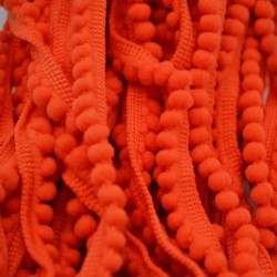 narancs - Csipke szövet 5 yard 11mm varrási kiegészítők