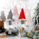 Stílus6 - Karácsonyi arctalan baba karácsonyi díszek Vidám karácsonyi díszek otthoni karácsonyfa függő dekorációhoz