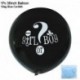 kék konfetti készlet - 36 hüvelykes fiú vagy lány léggömb nemű felfedő party fekete latex ballon kék rózsaszín