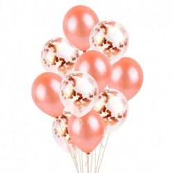 rózsaarany téma - 20db party dekoráció achát ballon arany konfetti ballon boldog születésnapot ballon baba zuhany