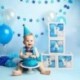 M - AZ betű neve átlátszó lufi doboz BABY fiú lány 1. születésnapi party esküvői dekoráció keresztelő baba zuhany