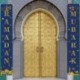 Stílus1 - Ramadan Mubarak ajtó függönyszalag Eid Mubarak lakásdekorációhoz Ramadan Kareem muszlim iszlám Hajj Mubarak