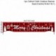 A - 3M Merry Christmas Banner Oxford ruhával függő transzparensek Karácsonyi díszek otthoni szabadtéri áruházhoz Banner